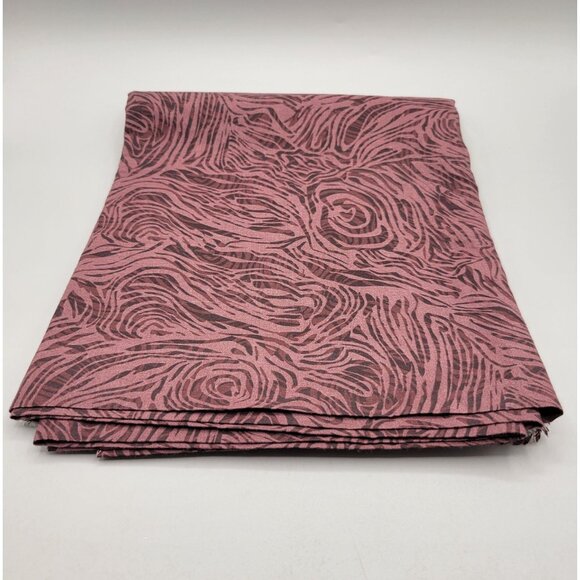 Purple Wood Grain Abstract Pattern Cotton Fabric 2 Yards x 44" Wide - Picture 1 of 3